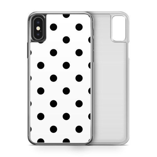 Polka dot pattern white - dot,