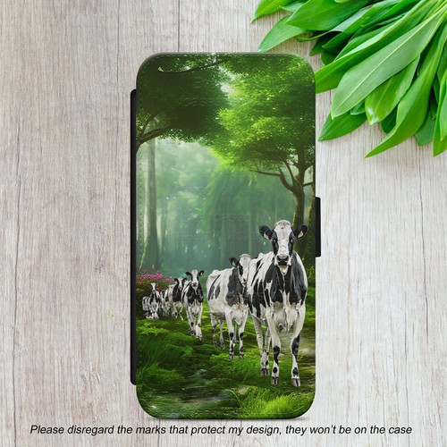 Highland cow floral - floral, flip