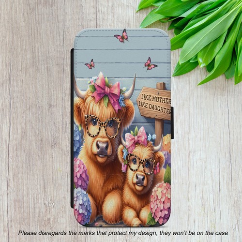 Cow quote flip case for - cow, iphone