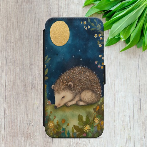 Hedgehog flip case for iphone - hedgehog,
