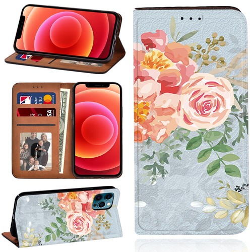 Flip wallet leather - wallet, case