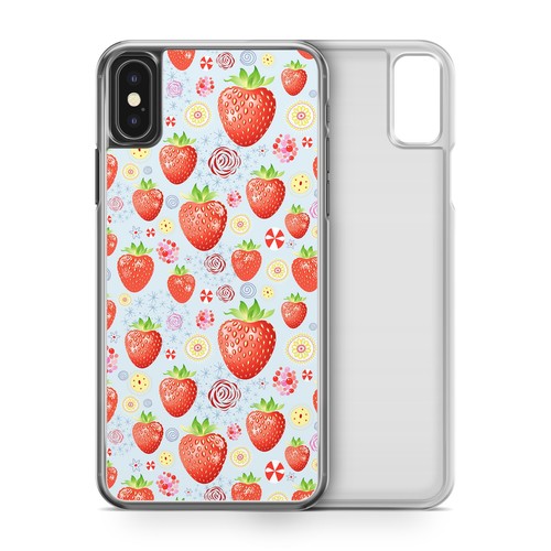 Strawberry cute summer fruit - strawberry,