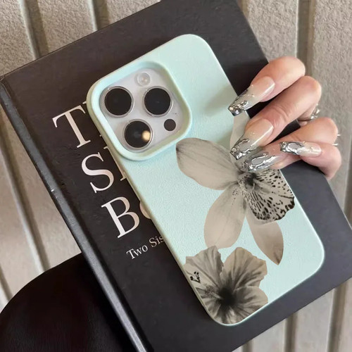 Floral pattern phone - phone, case