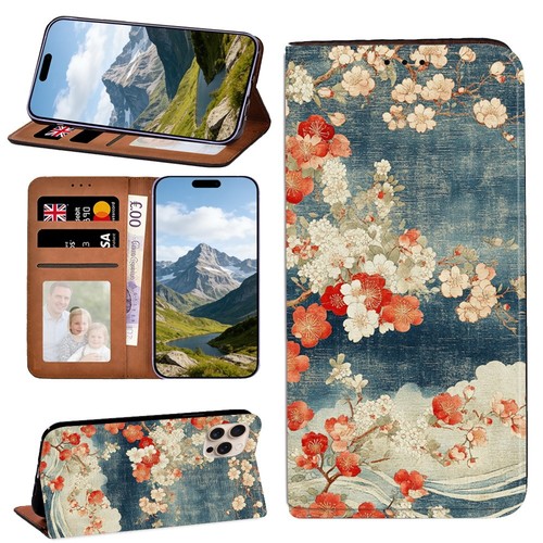 Zen floral art leather - floral,